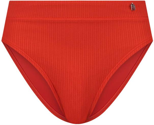 BEACH LIFE high-waist bikinibroekje fiery red