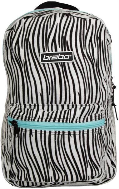 Brabo bb5260 backpack storm leopard zebra