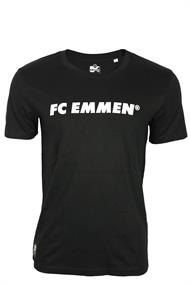 FC Emmen T-Shirt zwart-wit jr