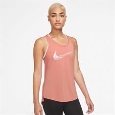 Nike swoosh run women's running tan