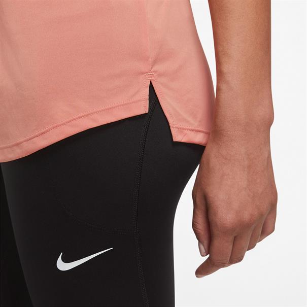 Nike swoosh run women's running tan