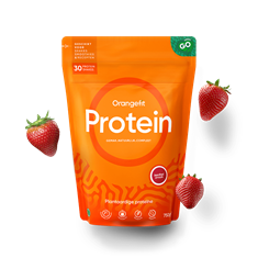Orangefit Protein Aardbei 750gr