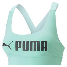 Puma mid impact puma fit bra