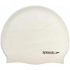 Speedo flat sil cap white