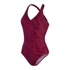 Speedo lexi printed shaping 1p red/pur