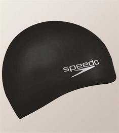 Speedo Silicone caps black