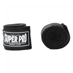 Super pro boxing Combat Gear Bandages Zwart