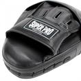 Super pro boxing Combat Gear Handpads Curved PU Zwart/Wit