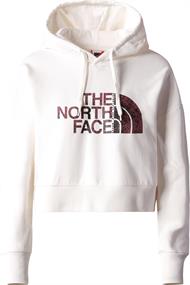 The North Face w cropped logo hoodie
